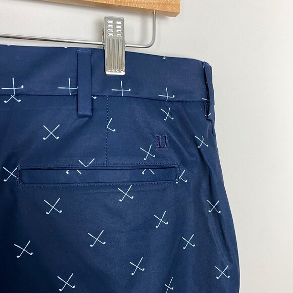 Walter Hagen Golf Club Blue Shorts Perfect 11 Performance Mens 38 - Picture 3 of 7